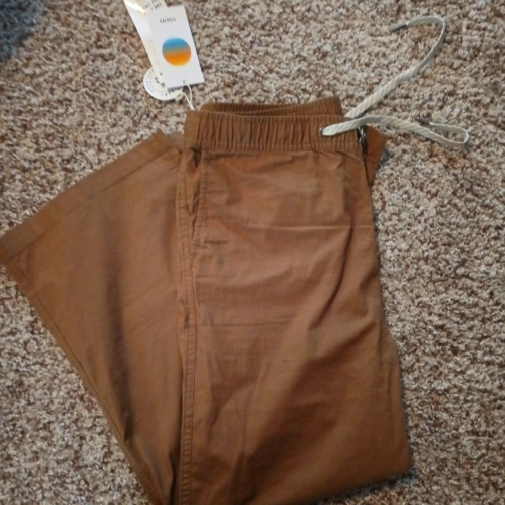 Vuori Wide leg Ripstop pant women's L